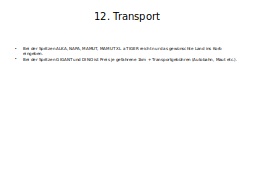 12. Transport 